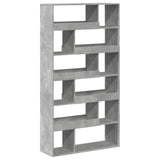 Bookcase Concrete Grey 100x33x187.5 cm Engineered Wood 3309351