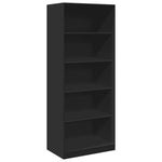 Wardrobe Black 80x50x200 cm Engineered Wood 3307721