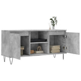 TV Cabinet Concrete Grey 104x35x50 cm Engineered Wood 827016