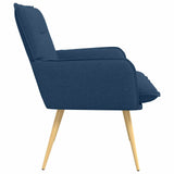 Armchair Blue Fabric 42047706