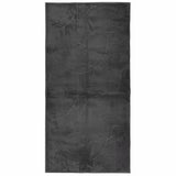 Rug IZA Short Pile Scandinavian Look Anthracite 100x200 cm 375427