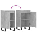 ZNTS Sideboard Concrete Grey 40x35x70 cm Engineered Wood 831076
