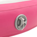 Inflatable Gymnastic Mat with Pump 100x100x20 cm PVC Pink 92709