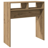 Console Table Artisan Oak 78x30x80 cm Engineered Wood 856621