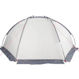 Beach Tent Grey 268x223x125 cm 185T Polyester 94408