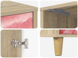 Bedside Cabinet AACHEN 2 pcs Sonoma Oak 36 x 33 x 50 cm 8007224