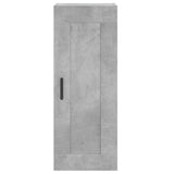 Highboard Concrete Grey 34,5x34x180 cm Engineered Wood 3200205