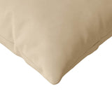 Sofa Pillows 2 pcs Cream 120 x 40 cm Fabric 42013815