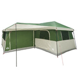 Family Tent with Rainfly Water-Resistant 14-Person Green 42042222