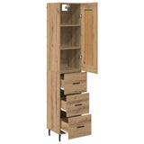 Highboard Artisan Oak 34.5 x 34 x 180 cm Engineered Wood 3416009