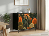 Sideboard ZAANDAM Black Oak 69 x 33 x 76 cm Engineered Wood 8006940