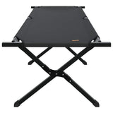 Folding Camping Bed Manual Black 193 x 69 x 45 cm Oxford fabric 42003175