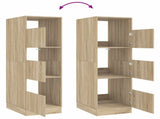Laundry Cabinet Sonoma 50 x 68 x 162 cm Engineered wood 3422794