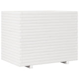 Garden Planter White 90x60x72 cm Solid Wood Pine 3282645