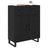 Sideboard Black Oak 69.5 x 34 x 90 cm Engineered Wood 882310