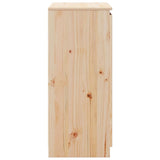ZNTS Sideboard 60x36x84 cm Solid Pinewood 808108