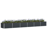 Planter Anthracite 480 x 80 x 45 cm Steel 42018200