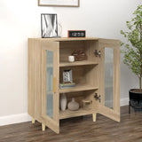 Sideboard Sonoma Oak 69.5x34x90 cm Engineered Wood 812117