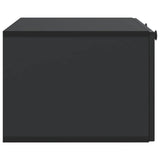 Wall-Mounted TV Cabinet Black 78.5 x 41 x 30 cm Engineered Wood 898176