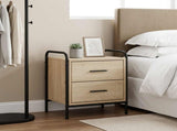 Bedside Cabinet Sonoma Oak 40 x 30 x 50 cm Engineered Wood 8013484