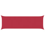 Sun Shade Sail Red 6 x 2 m 100% Polyester Oxford 42031022