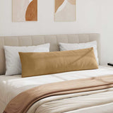 Sofa Pillows 2 pcs Brown 145 x 40 cm Corduroy Fabric 42013850