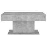 Coffee Table Concrete Grey 96x50x45 cm Engineered Wood 806835