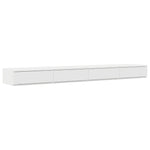 Storage Bed Frame White 236.5 x 200 x 31.5 cm Engineered wood 3335621