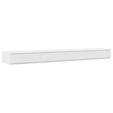 Storage Bed Frame White 236.5 x 200 x 31.5 cm Engineered wood 3335621