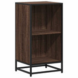 Book Cabinet Brown Oak 40x35x76 cm Engineered Wood 849098