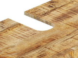 4 Piece Bathroom Furniture Set Solid Wood Mango 3200641