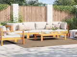 Area Rugs Square AGIRA Natural 240 x 240 cm Polyester 42022530