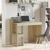 Office Desk Sonoma Oak 103.5x56.5x94 cm Engineered Wood 847977
