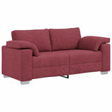 Sofa Wine Red 180 x 77 x 82 cm Fabric 4105230