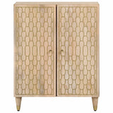 Side Cabinet 60x33x75 cm Solid Wood Mango 358250