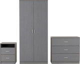 ZNTS Felix 2 Door Wardrobe 100-101-099