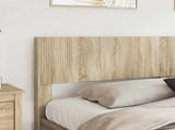 Bed Frame with Storage and Headboard Sonoma Oak 180 x 200 cm 3414361