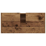 Bathroom Cabinet Old Wood 80 x 33 x 60 cm Engineered Wood 873898