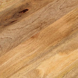 Table Top 80x40x3.8 cm Oval Solid Wood Mango 370132
