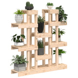 Plant Stand 104.5x25x109.5 cm Solid Wood Pine 822092