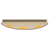 Self-adhesive Stair Mats 15 pcs Light Brown 80 x 24.5 x 3.5 cm 42038637