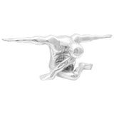 Sculpture Silver 91.5 x 32 x 33 cm Aluminium 42000146
