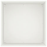 Garden Planter 2 pcs White 50 x 50 x 75 cm Cold-rolled Steel 8005389