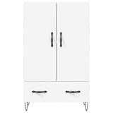 Highboard White 69.5x31x115 cm Engineered Wood 828228