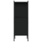 Bookcase Black 72x28x77,5 cm Engineered Wood 838878