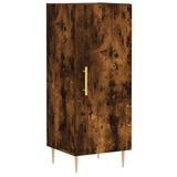 Highboard Smoked Oak 34.5x34x180 cm Engineered Wood 3198782