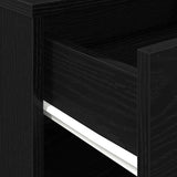 Storage Cabinet Black Oak 46 x 36 x 59 cm Engineered Wood 862673