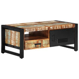338221 Coffee Table 100x50x41 cm Solid Wood Reclaimed