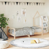 Kids Bed Frame 80x160 cm Solid Wood Pine 834558