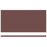Manual Retractable Awning with LEDs Brown 600x300 cm 3310222
